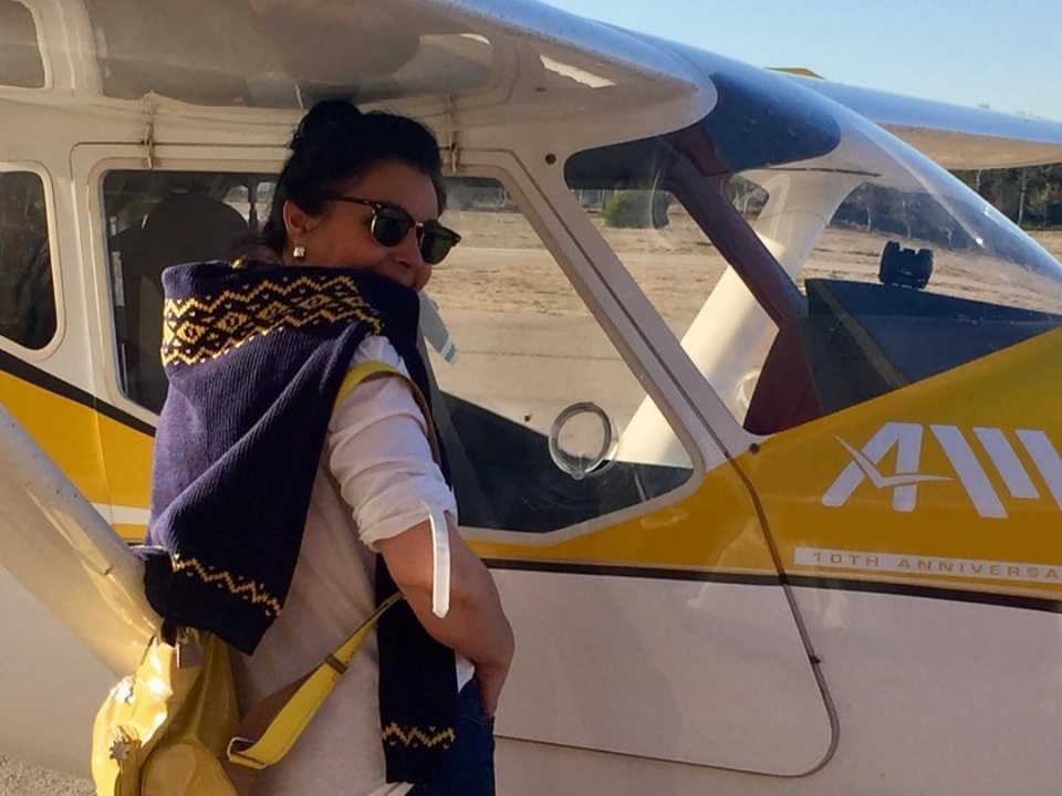  Aproveite os controles de um ultraleve