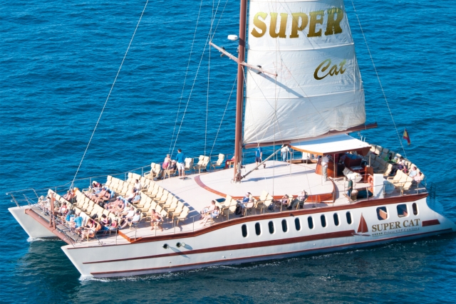 Nosso catamarã 