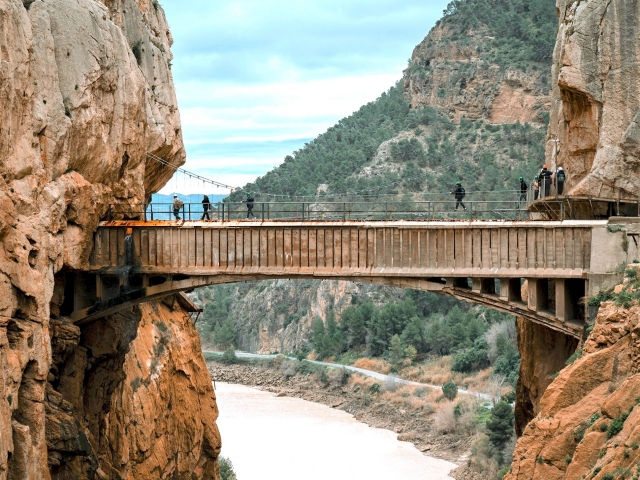 Itinéraire guidé le long du Caminito del Rey, 3 heures