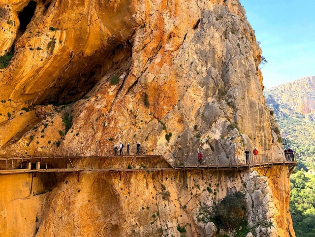Percorso guidato lungo il Caminito del Rey, 3 ore