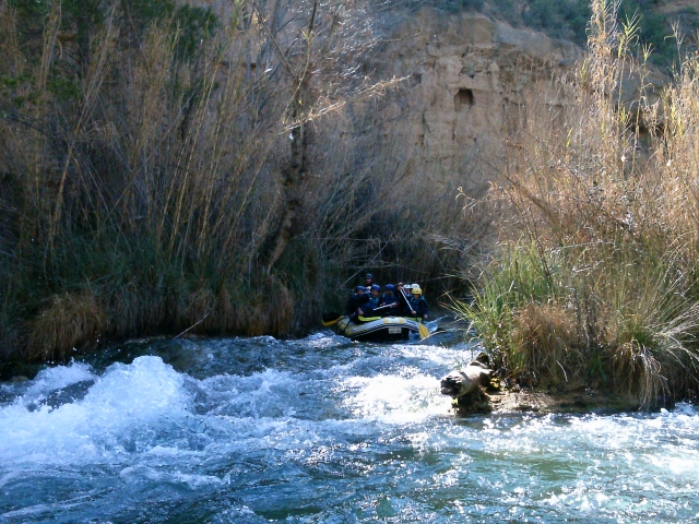 Rafting por aguas bravas Valencia
