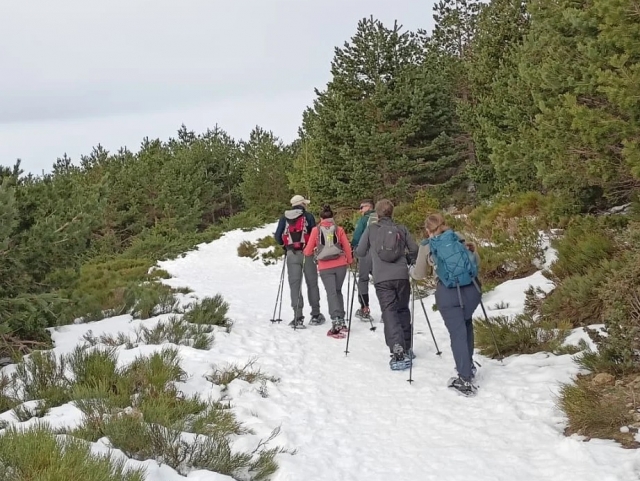  Passeio com raquetes de neve 