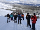 Ruta raquetas de nieve al Pico de la Najarra, 5h