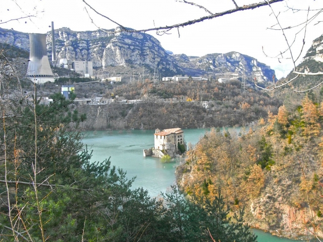  Baells-Reservoir in einem Kanu 
