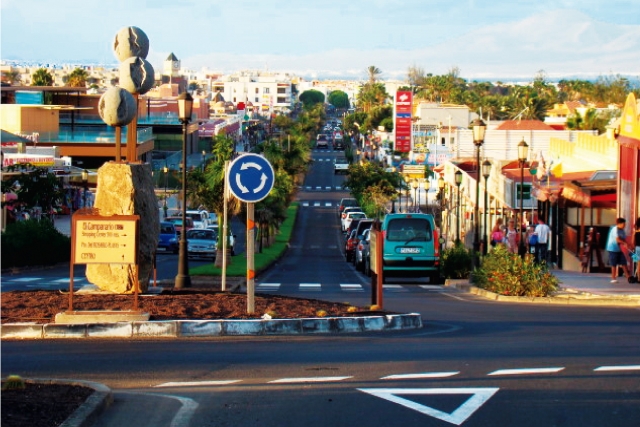 Zona urbana de Corralejo