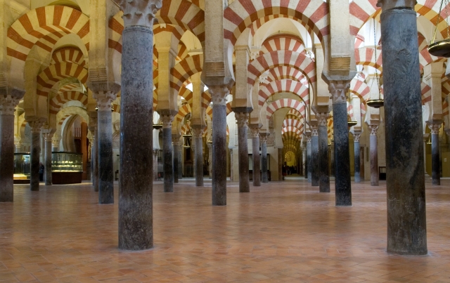 Interior de la Mezquita de Córdoba