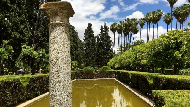  Jardins do Alcázar Real de Sevilha 