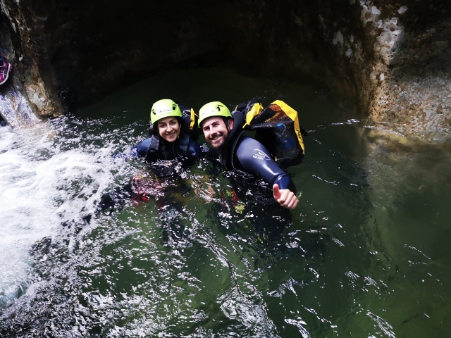 Wassercanyoning auf Mallorca 