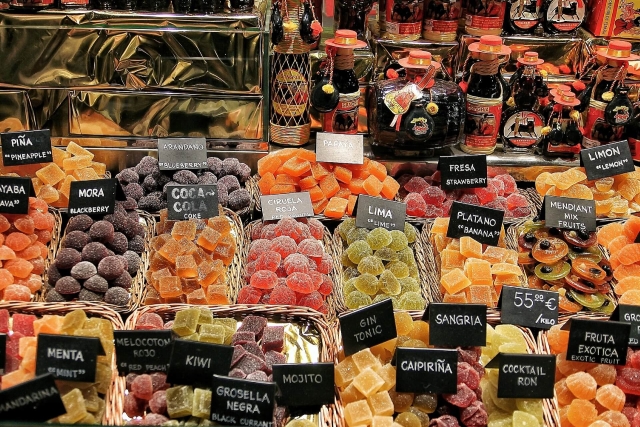 Alguno de los productos del mercado