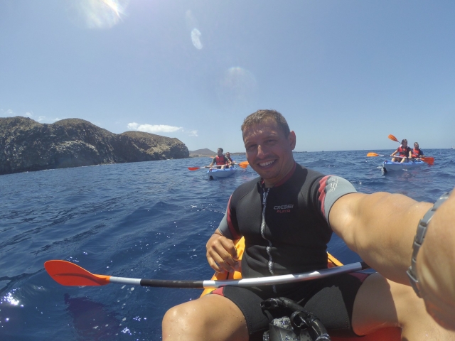 Excursion en kayak depuis La Lajita 