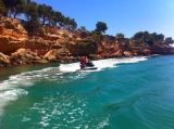 Ruta en moto de agua biplaza en Cambrils de 20 min