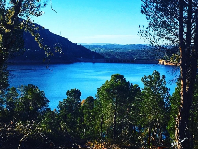  Viste sul bacino idrico di Cíjara Cijara 
