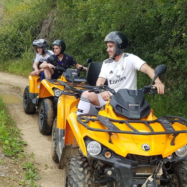  Excursion en quad à travers Gijón