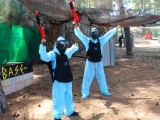 Partida de paintball infantil 100 bolas en Salou