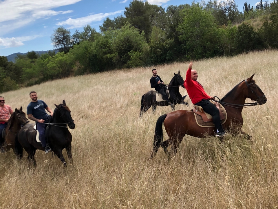 Excursión ecuestre