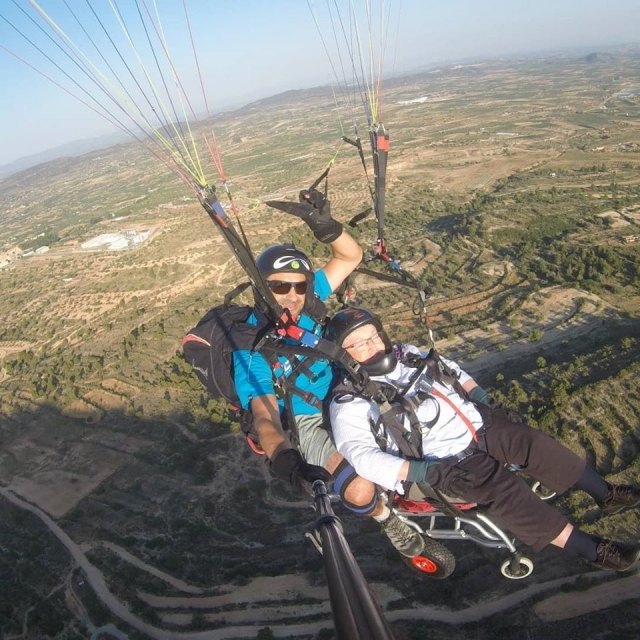  O parapente não tem idade 