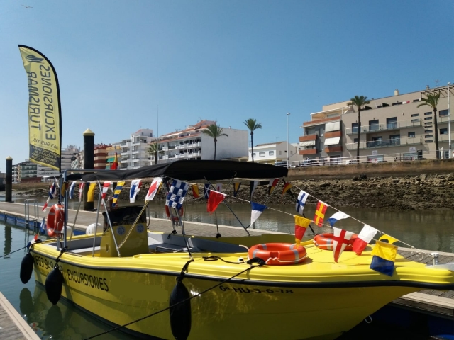  Bereit für den Beginn der Route durch Ayamonte