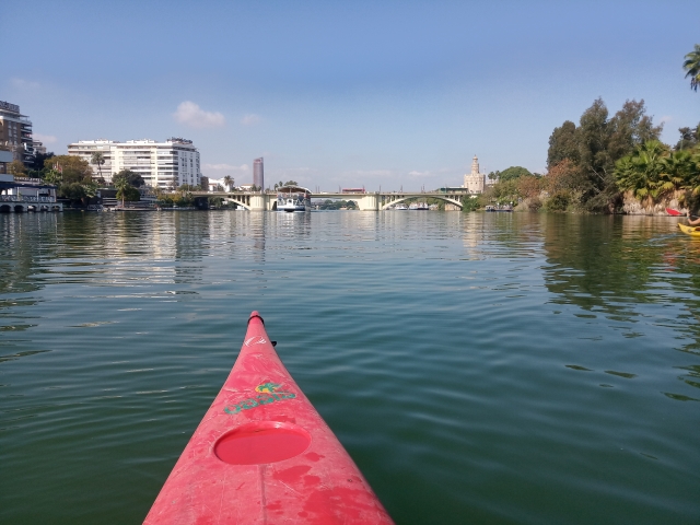  Tour del Guadalquivir in kayak in solitario 