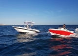 Voraz boat rental without license Santa Pola 2 hours