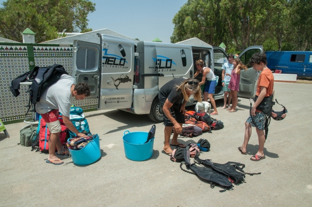 Practicar kitesurf en Tarifa