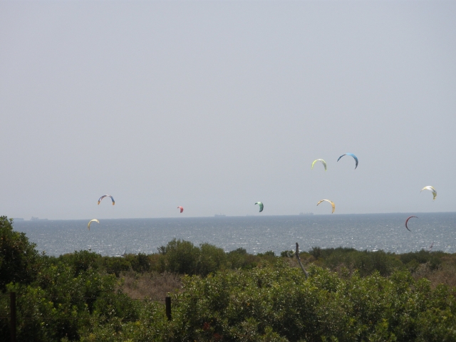 Cometas de kitesurf en Tarifa