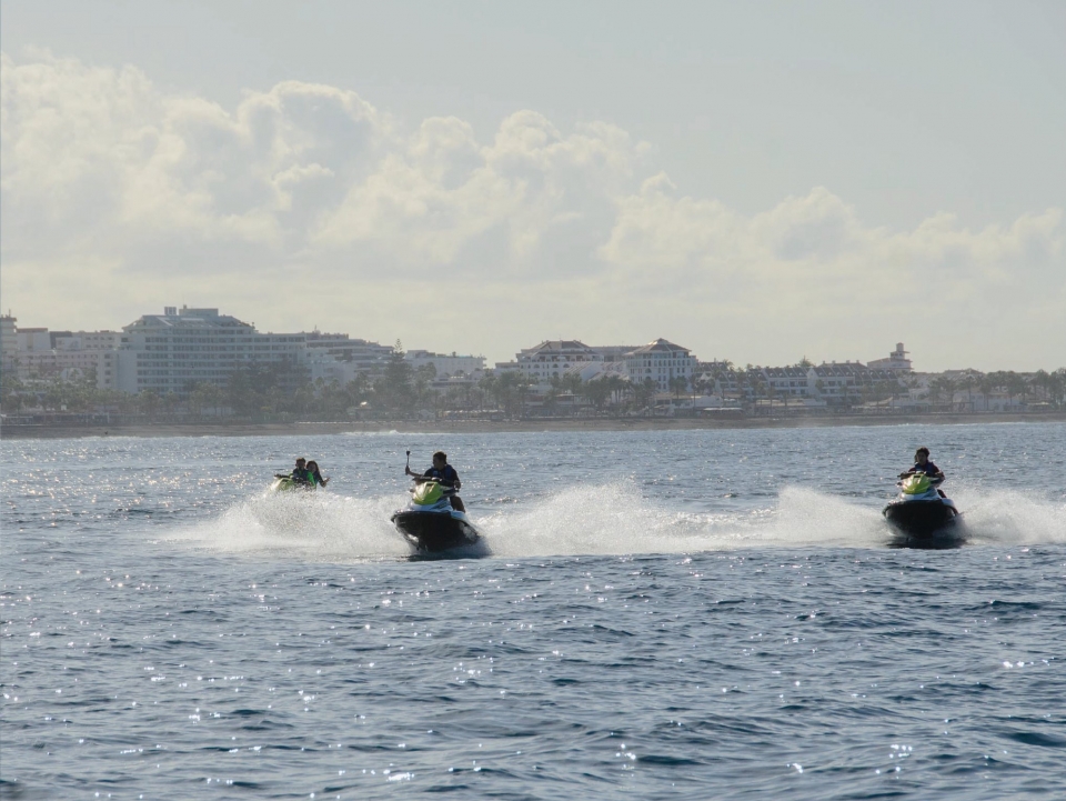Tenerife en jetski