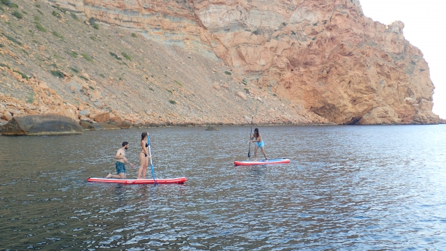 Paddle surf à travers les criques d'Altea 
