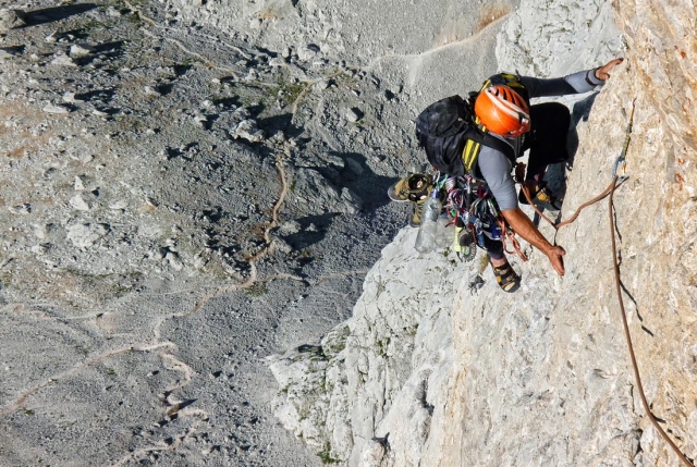 Experiencia de escalada en roca
