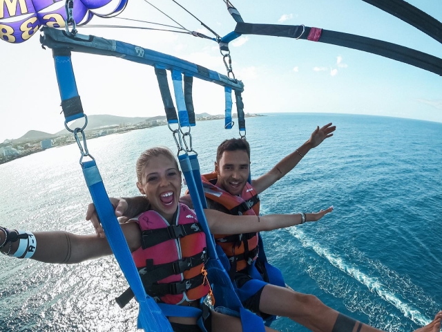Selfie en el aire