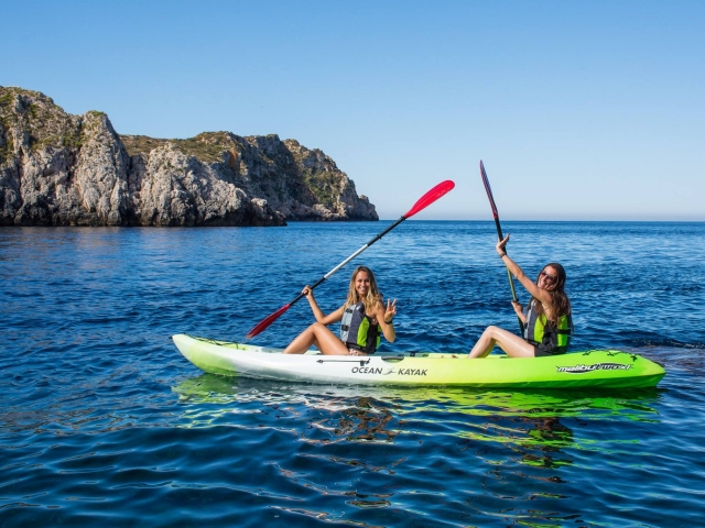  Journée en kayak sur la plage 
