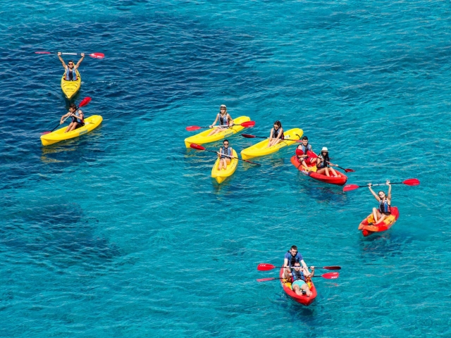  Kayak à travers les criques de Majorque 