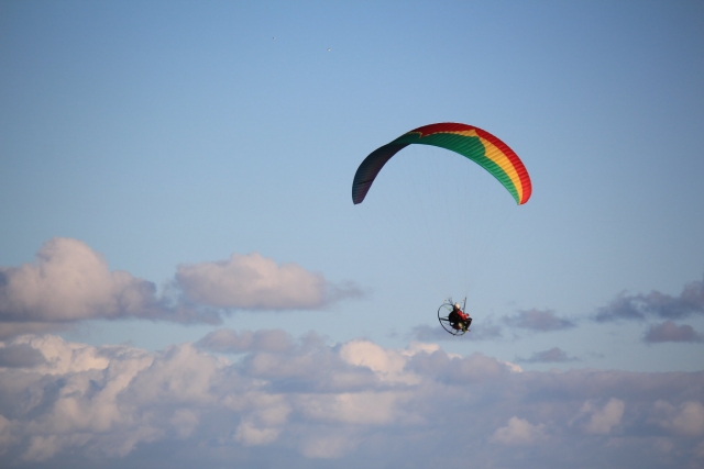 Vuelo biplaza en paramotor
