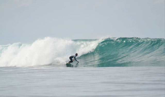 Aprendiendo a surfear con estilo