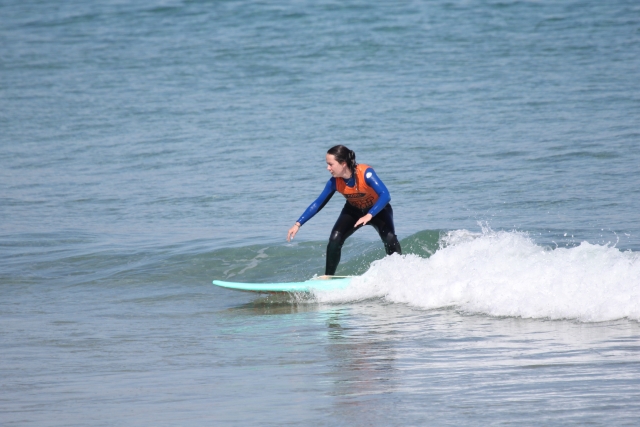 Surfeando en Foz