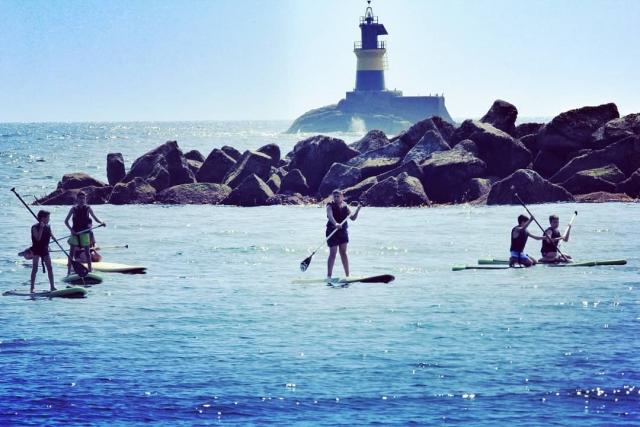 Excursión de paddle surf en Barreiros