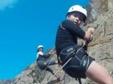 Vía ferrata Cabezo La Porpuz nivel k1 en Alumbres