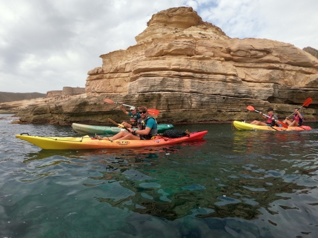  Itinerario in kayak attraverso Cabo de Gata 