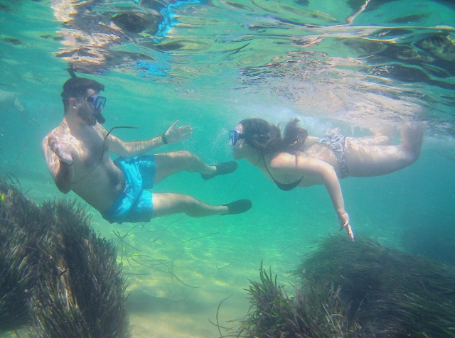  Snorkeling in coppia 