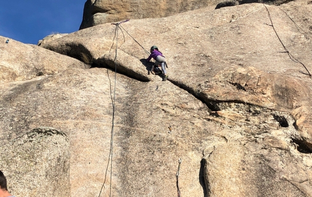 Climbing for the little ones in Madrid