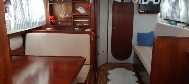  L'interno della barca 