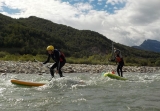 Ruta de paddle surf aguas bravas en Escalona 3h