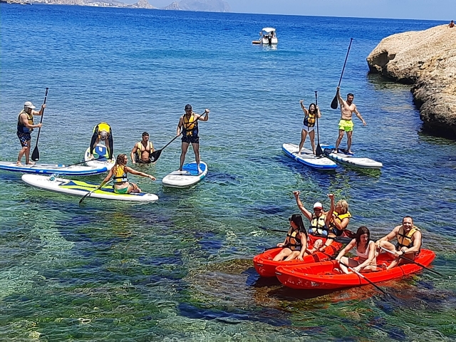  SUP-Route in Águilas 