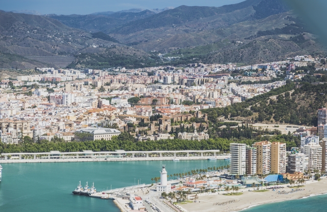  Costa del Sol dall'aereo 