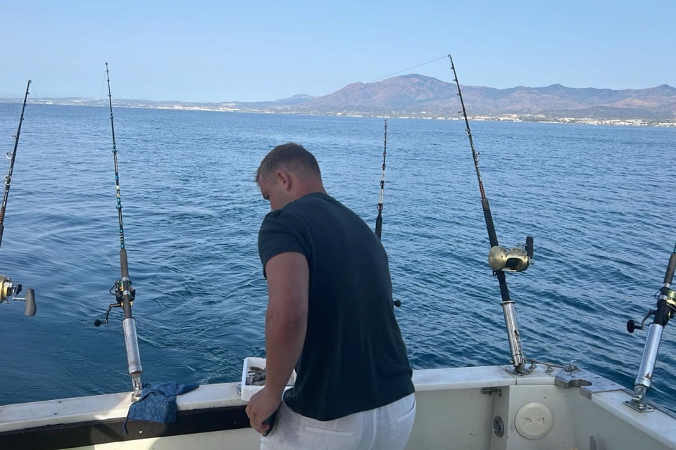 Going out on the fishing adventure 