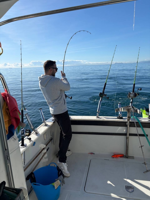 Fishing from Puerto La Bajadilla 