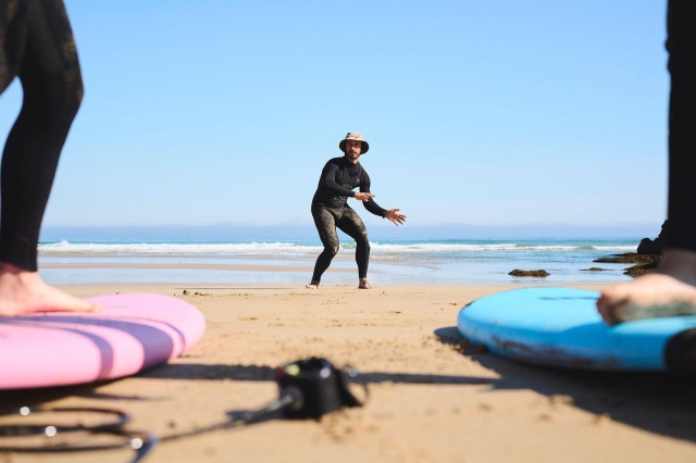  Learning to surf in Llanes