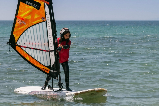  Windsurfing on the beaches of Tarifa 