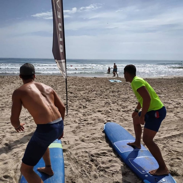  Riscaldamento sulla riva 