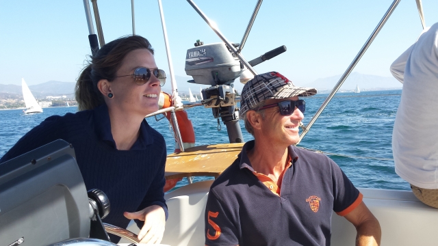  Verlassen des Hafens von Estepona