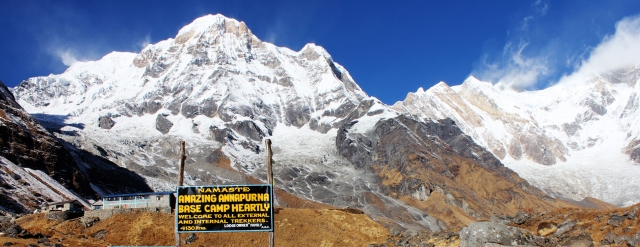  Rota de trekking em Annapurna
